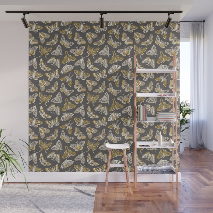 Moths Wall Mural