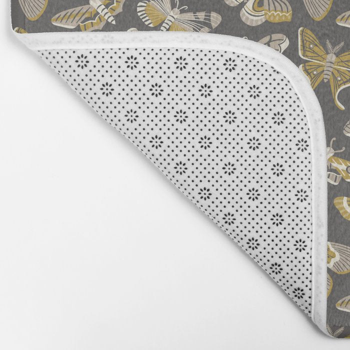 Moths Bath Mat Gallery Image 2