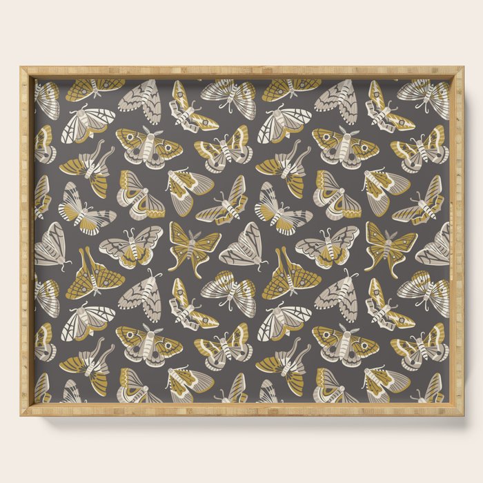 Moths Serving Tray Gallery Image 1