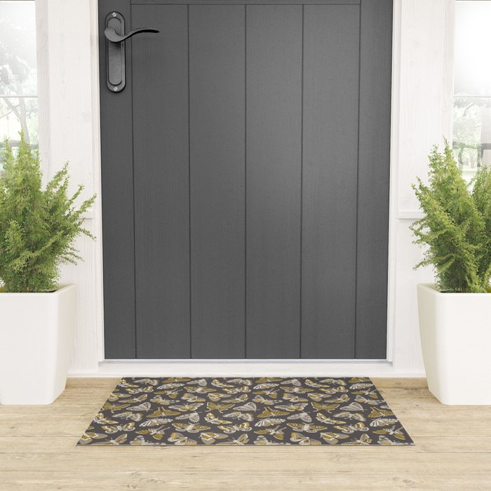 Moths Welcome Mat Gallery Image 3