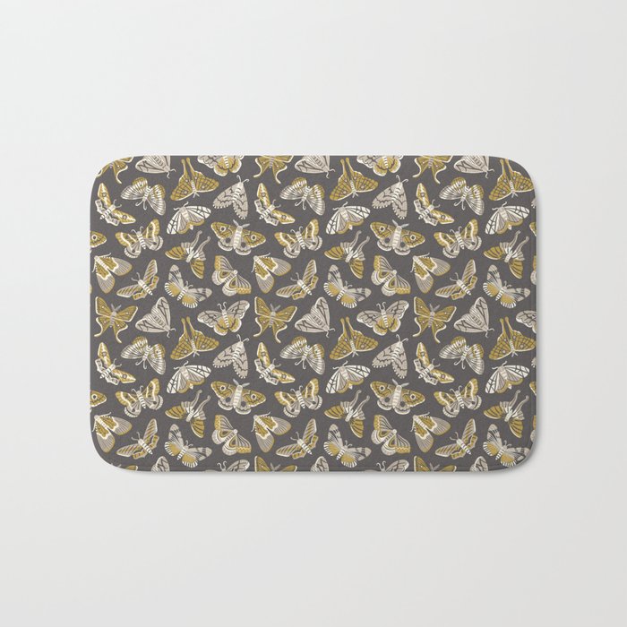 Moths Bath Mat Gallery Image 1