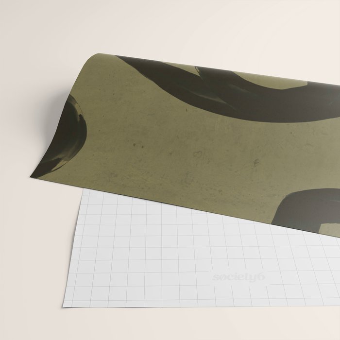 Abstract Line Art Eye 2 Wrapping Paper Gallery Image 2