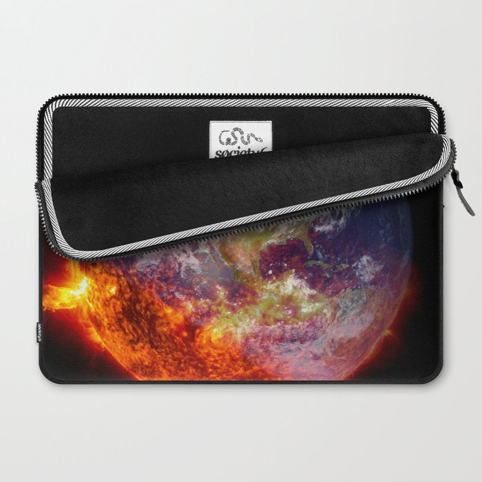 Global Warming Climate Change Laptop Sleeve Gallery Image 2