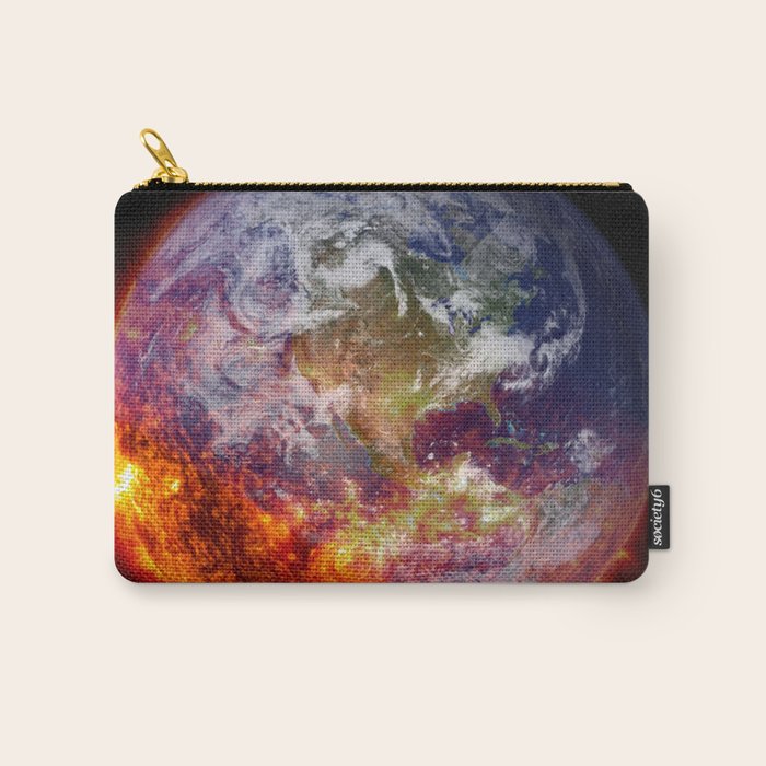 Global Warming Climate Change Carry All Pouch Gallery Image 1