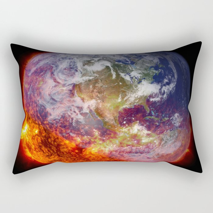 Global Warming Climate Change Rectangular Pillow Gallery Image 2