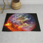 Global Warming Climate Change Rug Gallery Image 1