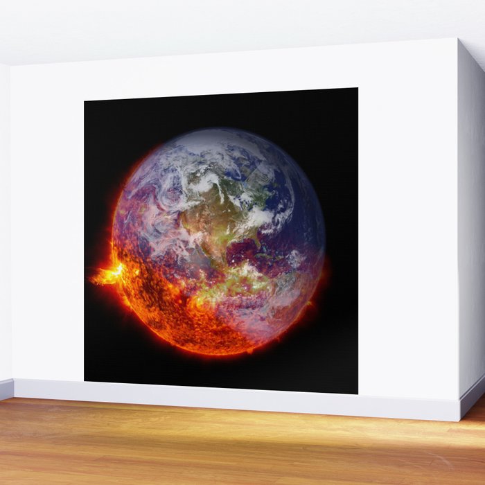 Global Warming Climate Change Wall Mural Gallery Image 2
