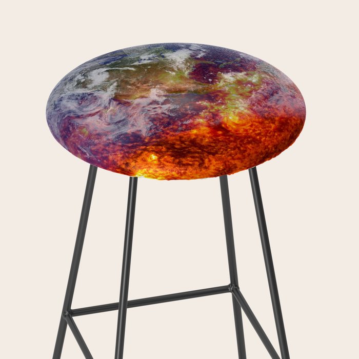 Global Warming Climate Change Stool Gallery Image 2