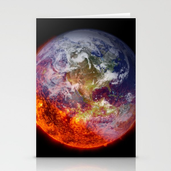 Global Warming Climate Change Stationery Card Gallery Image 2