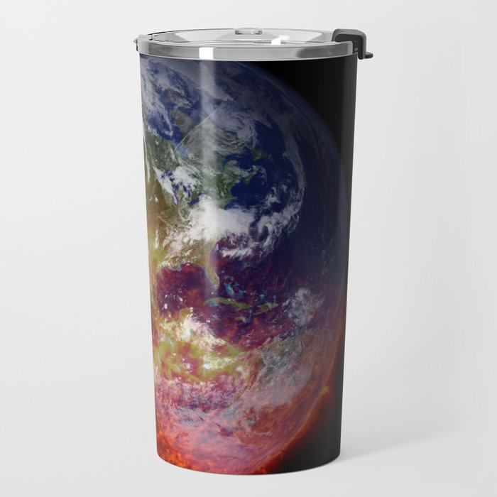 Global Warming Climate Change Travel Mug Gallery Image 2