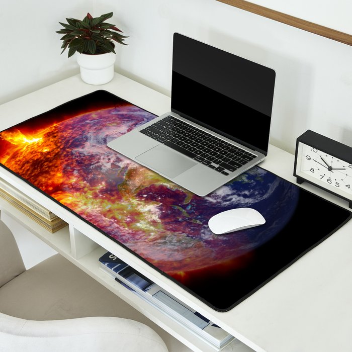 Global Warming Climate Change Desk Mat Gallery Image 2