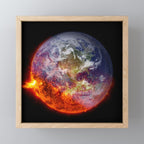 Global Warming Climate Change Mini Art Print Gallery Image 1