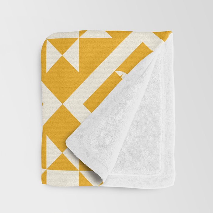 Bohemian Geometric Pattern 03B Throw Blanket Gallery Image 3