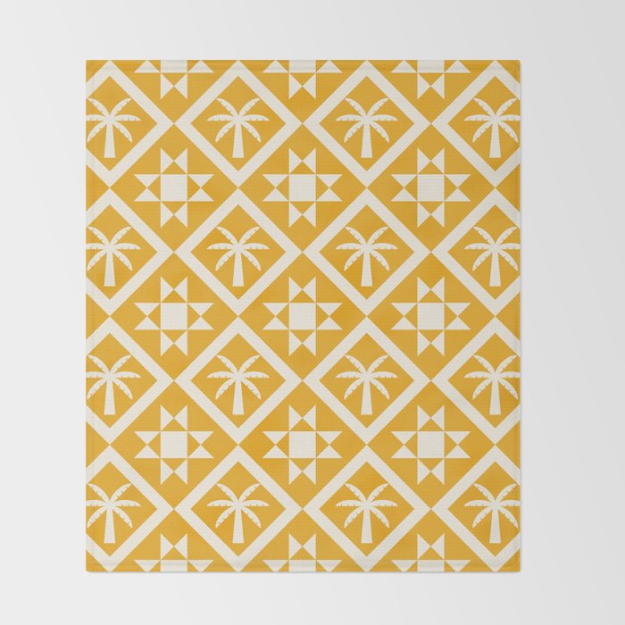 Bohemian Geometric Pattern 03B Throw Blanket Gallery Image 2