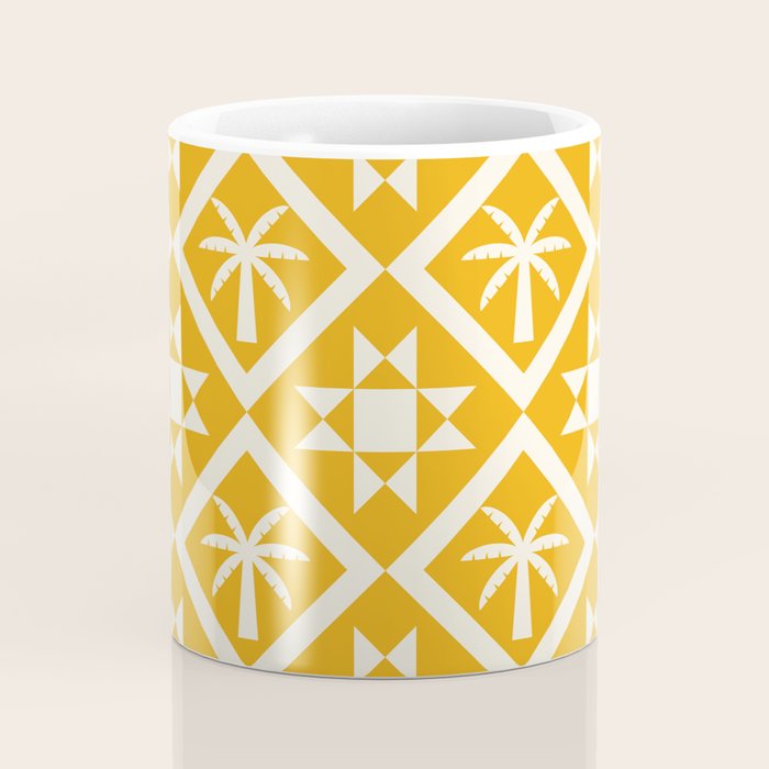Bohemian Geometric Pattern 03B Coffee Mug Gallery Image 4