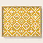 Bohemian Geometric Pattern 03B Serving Tray Gallery Image 1