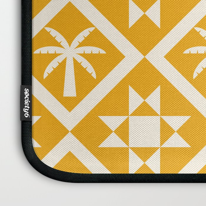 Bohemian Geometric Pattern 03B Laptop Sleeve Gallery Image 3