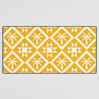 Bohemian Geometric Pattern 03B Desk Mat Gallery Image 3