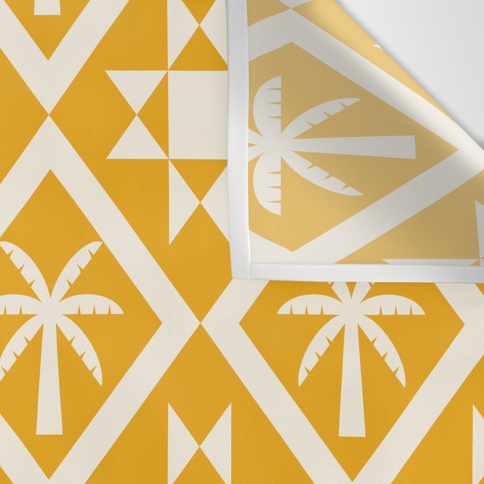 Bohemian Geometric Pattern 03B Wall Tapestry Gallery Image 3