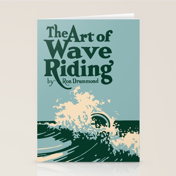 The Art of Wave Riding 1931, First Surfing Book Artwork, for Wall Art, Prints, Posters, Tshirts, Men, Women, Kids Stationery Card Gallery Image 1