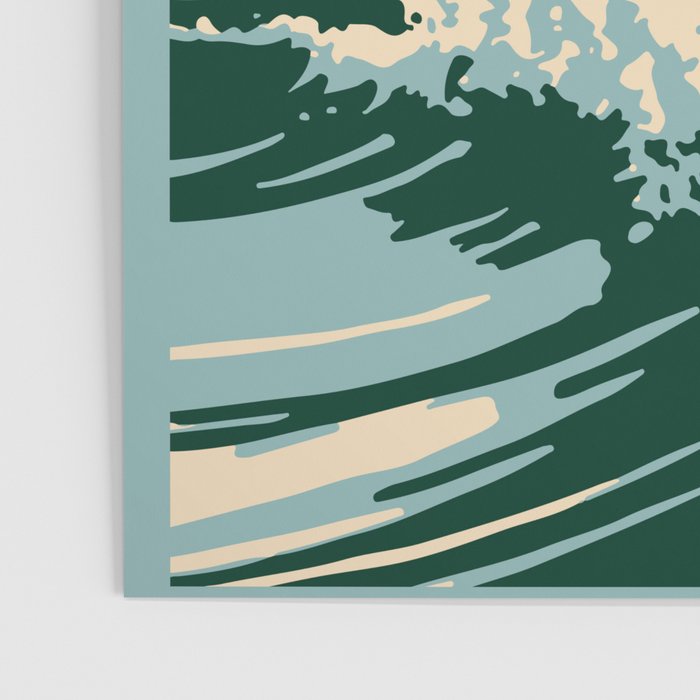 The Art of Wave Riding 1931, First Surfing Book Artwork, for Wall Art, Prints, Posters, Tshirts, Men, Women, Kids Poster Gallery Image 3