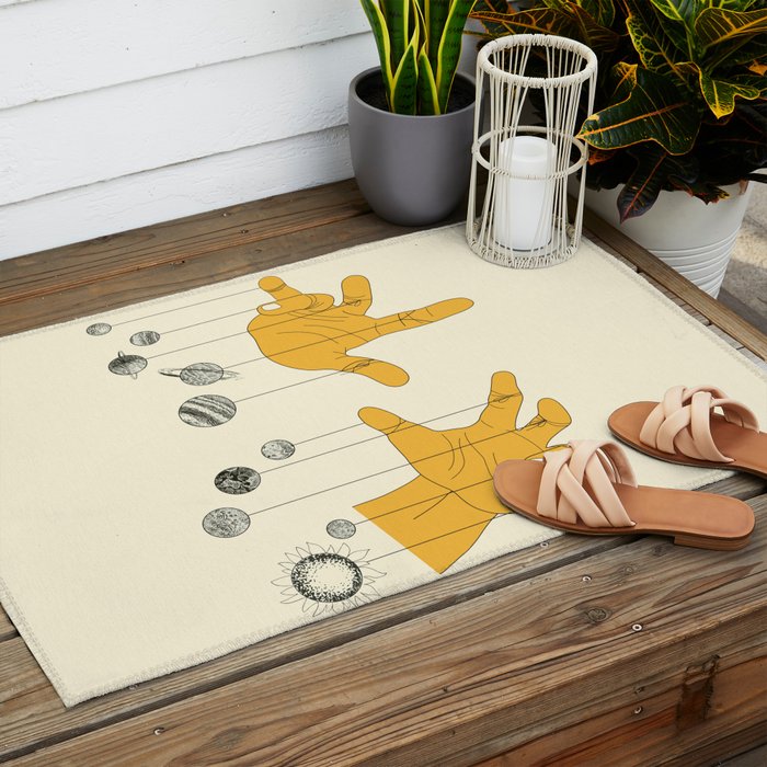 Solar System Outdoor Rug Gallery Image 2