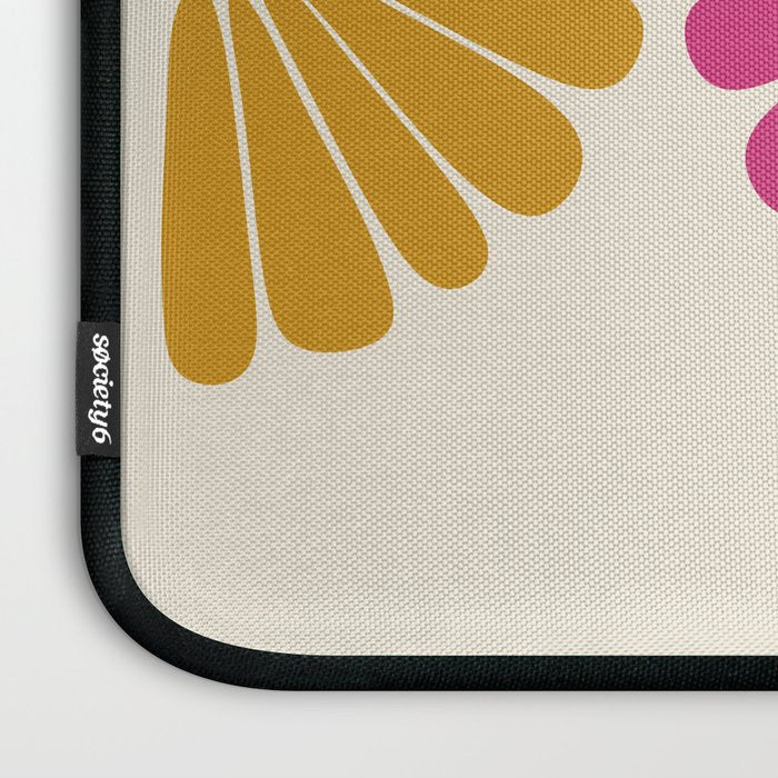 Retro Summer Daisies VII Laptop Sleeve Gallery Image 3