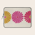Retro Summer Daisies VII Laptop Sleeve Gallery Image 1