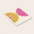 Retro Summer Daisies VII Notebook Gallery Image 3