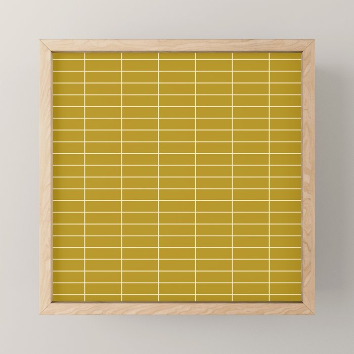 Grid Pattern XXIII Mini Art Print Gallery Image 1