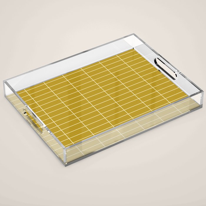 Grid Pattern XXIII Acrylic Tray Gallery Image 1