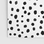 Modern Polka Dot Hand Painted Pattern Poster Gallery Image 3