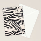 Abstract Fish Pattern Stationery Card Gallery Image 2