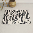 Abstract Fish Pattern Rug Gallery Image 1