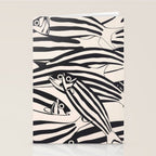 Abstract Fish Pattern Stationery Card Gallery Image 2