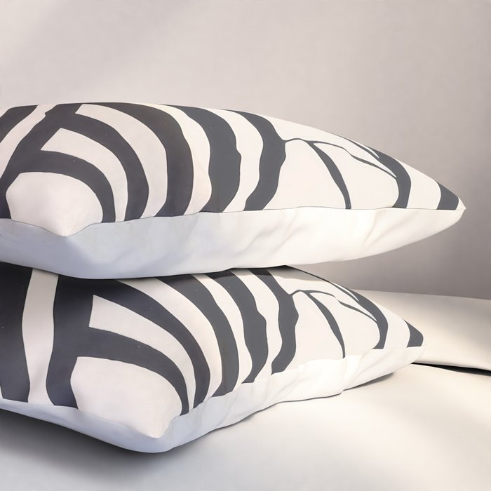 Abstract Fish Pattern Pillow Sham Gallery Image 3
