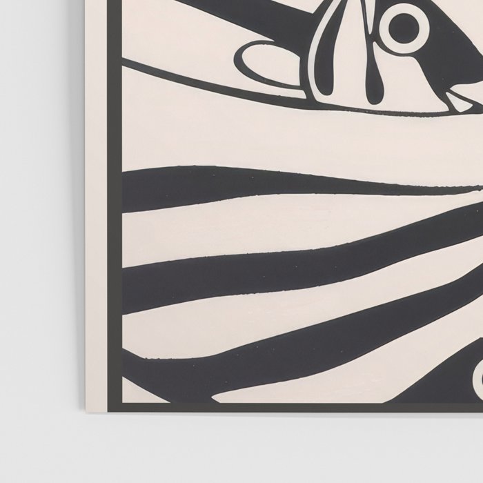 Abstract Fish Pattern Poster Gallery Image 3