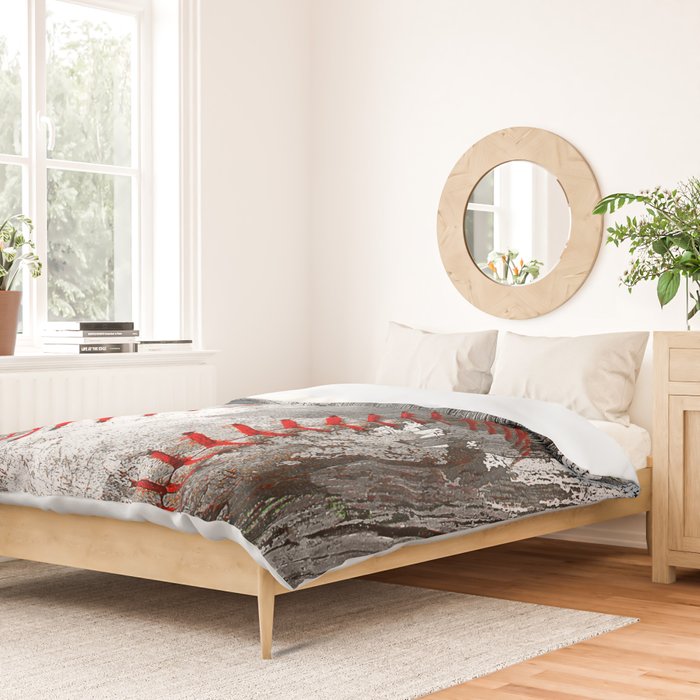 Baseball art vs 13 Duvet Cover Gallery Image 2