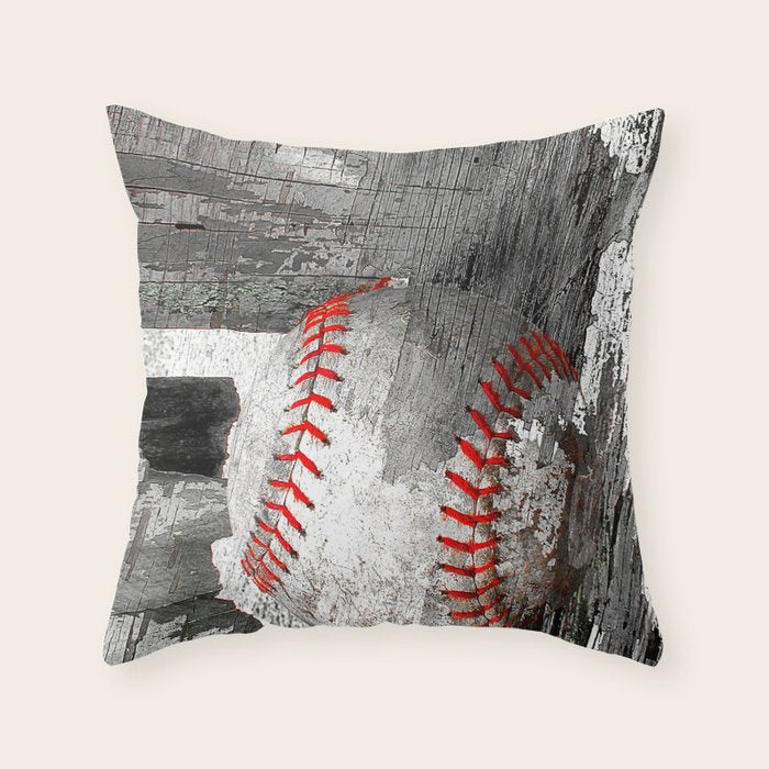 Baseball art vs 13 Throw Pillow Gallery Image 6