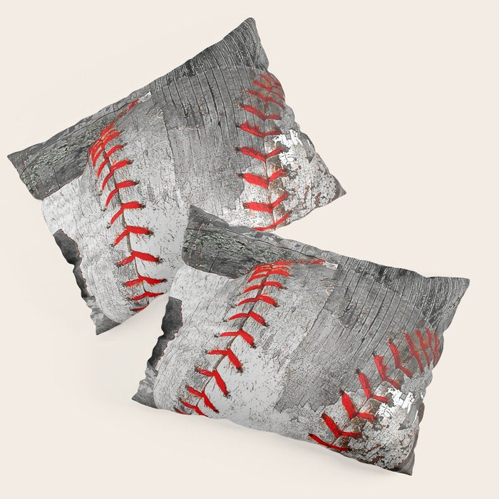 Baseball art vs 13 Pillow Sham Gallery Image 3