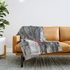 Baseball art vs 13 Throw Blanket Gallery Image 1