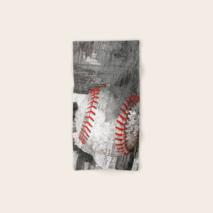 Baseball art vs 13 Bath Towel Gallery Image 1