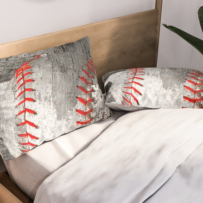 Baseball art vs 13 Pillow Sham Gallery Image 2