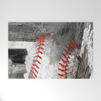 Baseball art vs 13 Welcome Mat Gallery Image 1