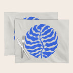 Wild Ferns: Ultramarine Blue Edition Placemat Gallery Image 1