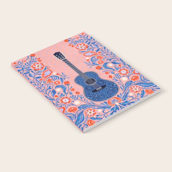 Guitar in Bloom Notebook Gallery Image 2
