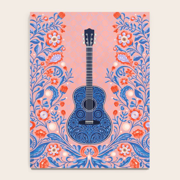 Guitar in Bloom Notebook Gallery Image 4