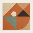 Mid Century 08D Wood Wall Art Gallery Image 1