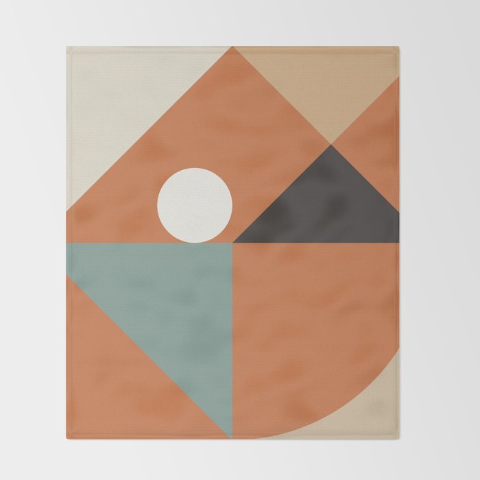 Mid Century 08D Throw Blanket Gallery Image 2