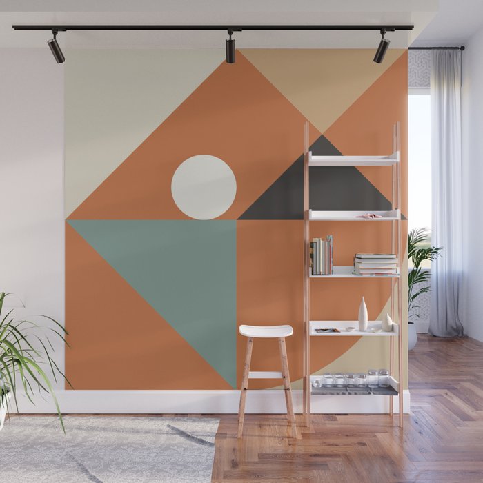 Mid Century 08D Wall Mural Gallery Image 1